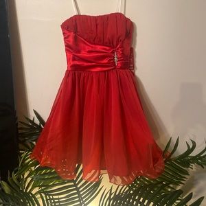 New with Tags Red Cocktail Dress